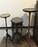 Lot 171 - FOUR OCCASIONAL TABLES two wine tables, coffee...