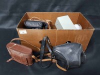 Lot 182 - LOT OF VINTAGE CAMERAS AND LENSES