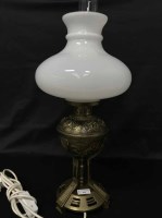 Lot 231 - BRASS TABLE LAMP