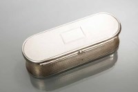 Lot 274 - WILLIAM IV SCOTTISH SILVER SNUFF BOX maker...