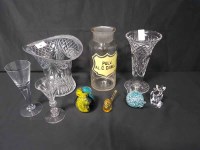 Lot 331 - LOT OF CRYSTAL AND GLASS WARE including...
