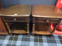 Lot 446 - TWO ERCOL STYLE LAMP TABLES