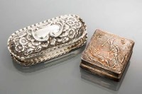 Lot 289 - LATE VICTORIAN IMPORTED GERMAN SILVER PATCH...