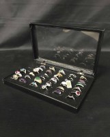 Lot 485 - LOT OF COSTUME JEWELLERY to include sterling...