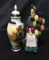 Lot 560 - ROYAL DOULTON FIGURE OF THE 'OLD BALLOON...