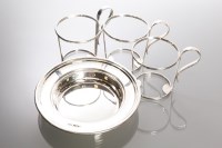 Lot 315 - THREE EDWARDIAN SILVER SINGLE-HANDLED CUP...