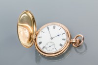 Lot 846 - GENTLEMAN'S FULL HUNTER FOURTEEN CARAT GOLD...