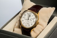 Lot 862 - RARE GENTLEMAN'S GOLD PLATED SEIKO CALENDAR...