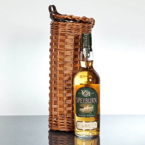 Lot 1017 - SPEYBURN 25 YEAR OLD SINGLE CASK Single cask...