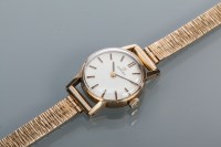Lot 902 - LADY'S TWENTIETH CENTURY NINE CARAT GOLD OMEGA...
