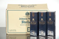 Lot 1076 - JOHNNIE WALKER BLUE LABEL (24) Blended Scotch...