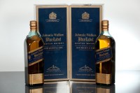 Lot 1077 - JOHNNIE WALKER BLUE LABEL Blended Scotch...