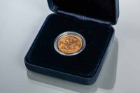 Lot 1756 - ELIZABETH II GOLD PROOF FULL SOVEREIGN DATED...