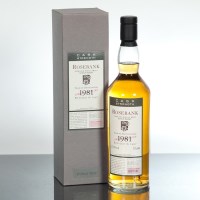 Lot 1100 - ROSEBANK 1981 FLORA & FAUNA CASK STRENGTH...