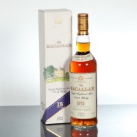 Lot 1123 - THE MACALLAN 1975 18 YEAR OLD Single Highland...