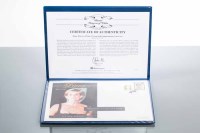 Lot 1763 - DIANA PRINCESS OF WALES GOLD COMMEMORATIVE...