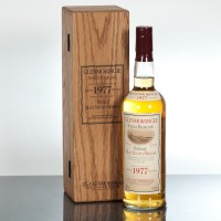 Lot 1234 - THE GLENMORANGIE VINTAGE 1977 Single Highland...