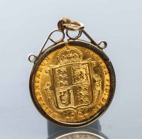 Lot 1781 - VICTORIAN HALF SOVEREIGN DATED 1887 in a...