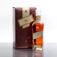 Lot 1409 - JOHNNIE WALKER 21 YEAR OLD Blended Scotch...