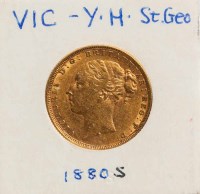 Lot 1793 - VICTORIAN FULL SOVEREIGN DATED 1880