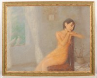 Lot 2175 - NGO BA HOANG (VIETNAMESE b. 1974), MORNING oil...