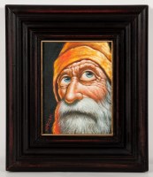Lot 2273 - * GRAHAM MCKEAN, THE OLD SKIPPER oil on canvas,...
