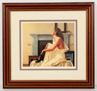 Lot 2281 - * JACK VETTRIANO OBE, MODEL IN WHITE limited...