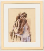 Lot 2288 - * MARION DRUMMOND, LAVENDER pastel on paper,...