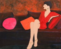 Lot 2340 - * JULIETTE MCGILL, BARCELONA mixed media on...