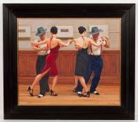 Lot 2359 - ANDREW FITZPATRICK, A PURO TANGO oil on canvas,...