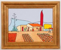 Lot 2391 - * IAIN CARBY, THE LITTLE FARM oil on canvas,...