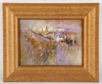 Lot 2420 - * DRUMMOND MAYO, MORNING CHURCH oil on canvas...