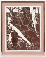 Lot 2433 - CONTEMPORARY SCOTTISH SCHOOL, FILEN linocut,...