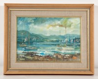 Lot 2461 - * JAMES WATT RGI, EVENING, GOUROCK oil on...