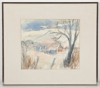 Lot 2463 - * PATRICIA SADLER, WINTER DAY, COLDINGHAM...