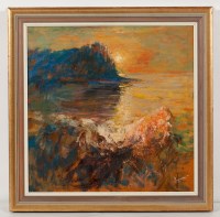 Lot 2474 - * DANNY FERGUSON RSW RGI (1925 - 1993), BLUE...