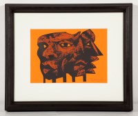 Lot 2481 - * FRANK MCFADDEN, BILLBOARD CAMPAIGN pastel...