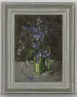 Lot 2218 - * ANNE DONALD, BLUEBELLS, 1976 oil on canvas,...