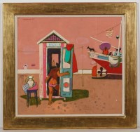 Lot 2227 - * LEON MORROCCO RSA RGI, BEACH HUT AND BOAT...