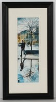 Lot 2233 - BRYAN EVANS, FLOODS IN ST ENOCH SQUARE...