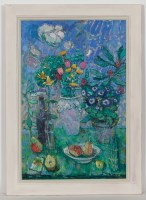 Lot 2289 - DONALD MANSON, PASTORALE oil on canvas, signed...