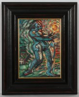 Lot 2297 - * PETER HOWSON OBE, BRIGHT NEW DAY oil on...