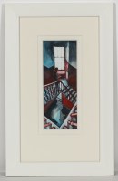 Lot 2308 - BRYAN EVANS, LOOKING DOWN - RED CLOSE...