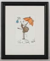 Lot 2313 - * MICHELLE CAMPBELL, PIP & SQUEAK IN THE RAIN...