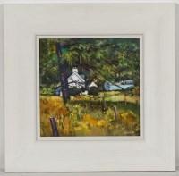 Lot 2362 - * DAVY BROWN, LARCHWOOD FARMHOUSE oil on board,...