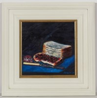 Lot 2386 - DAVID ROBERTSON, PIECE AND JAM oil on canvas...