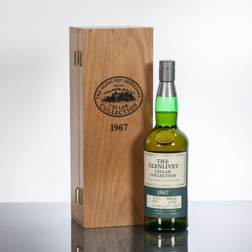 Lot 1045 - THE GLENLIVET CELLAR COLLECTION 1967 Single