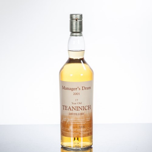 Lot 1053 - TEANINICH 17 YEAR OLD MANAGER'S DRAM Cask...