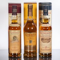 Lot 1079 - GLENMORANGIE 15 YEAR OLD Singe Highland Scotch...