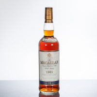 Lot 1083 - THE MACALLAN 1982 18 YEAR OLD Single Highland...